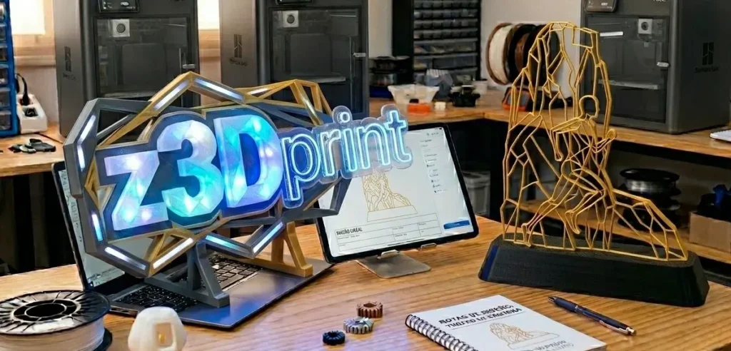 Taller de z3D-print, fabricación de trofeos y medallas personalizados con impresión 3D
