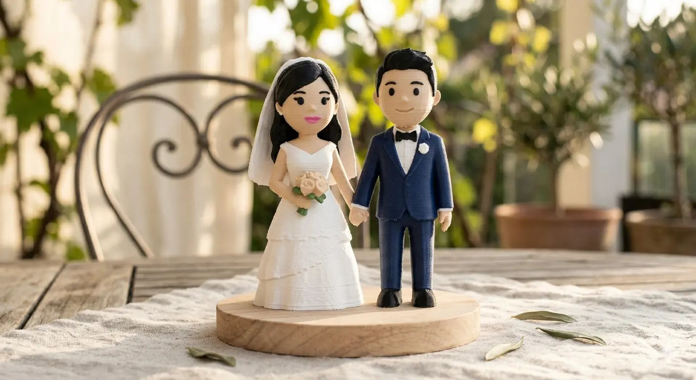 Regalos de boda únicos con impresión 3D - z3D-print
